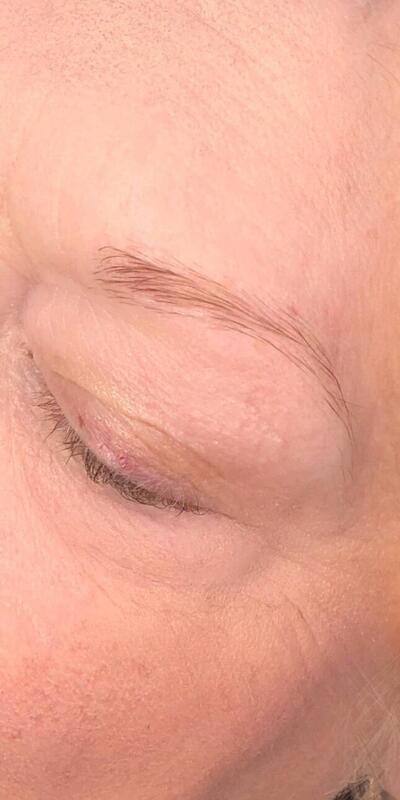 Permanent Eyeliner Before & After Image