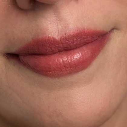 Lip Blushing Before & After Image