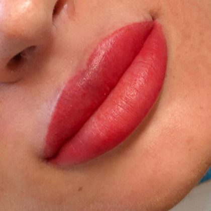 Lip Blushing Before & After Image