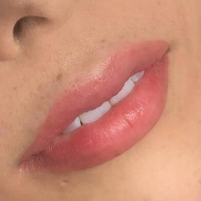 Lip Blushing Before & After Image