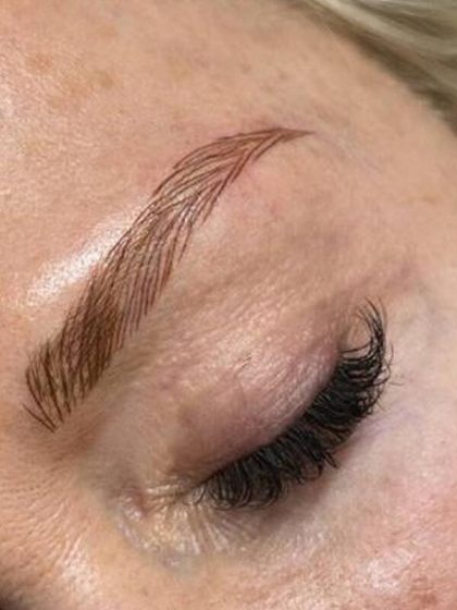 Microblading Before & After Image